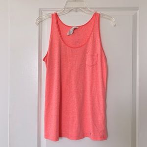 2 for $12 Orange Under Armour Work Out Tank - size medium